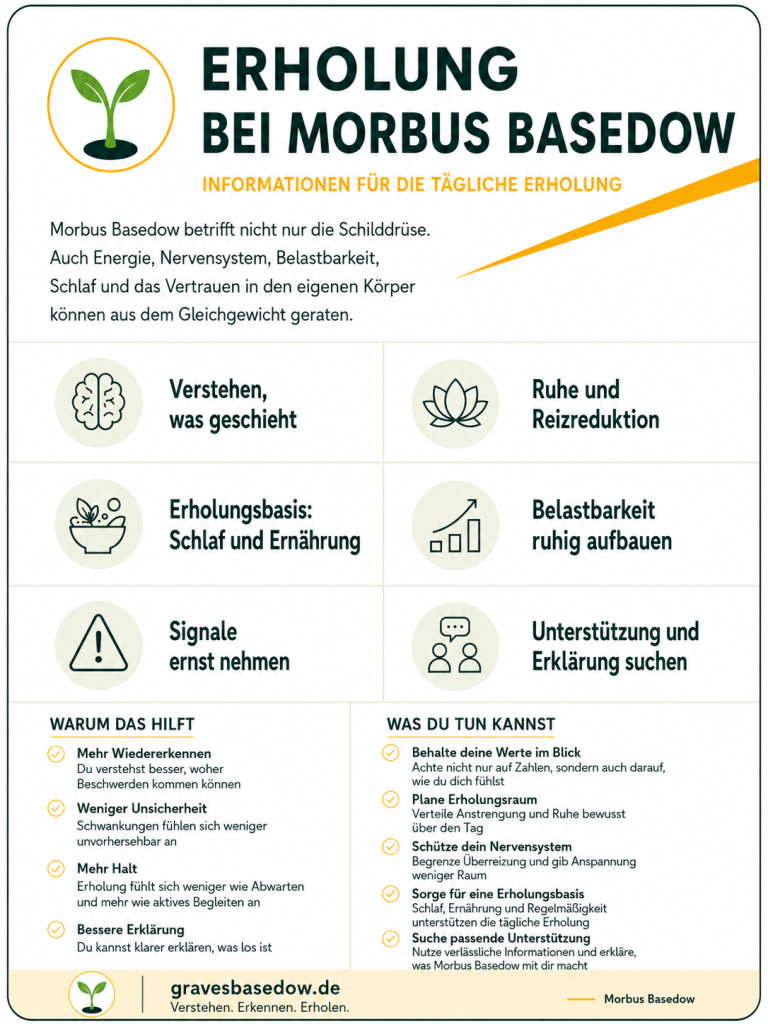 German poster recovery from Graves in daily life